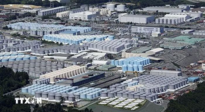 Nhà máy điện hạt nhân Fukushima Daiichi tại tỉnh Fukushima, Nhật Bản. (Ảnh: Kyodo/TTXVN)