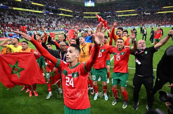 Lần tái đấu này là cơ hội để Morocco đòi lại món nợ cũ trước Pháp. Ảnh: AFP/TTXVN