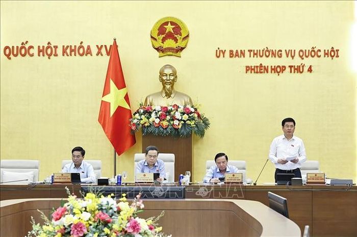 Phó Chủ tịch Quốc hội Nguyễn Hồng Diên phát biểu. Ảnh: Doãn Tấn/TTXVN
