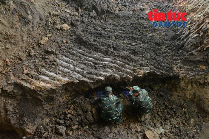 Lực lượng tìm kiếm hài cốt liệt sĩ khu vực mở rộng.