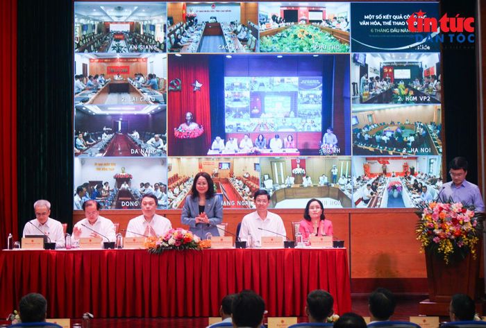 Bộ Văn hóa, Thể thao và Du lịch tổ chức hội nghị sơ kết công tác 6 tháng đầu năm và triển khai nhiệm vụ công tác 6 tháng cuối năm 2026.