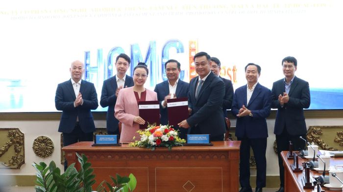 Các đơn vị kí kết hợp tác để vận hành nền tảng số minh bạch và thuận lọi cho doanh nghiệp.