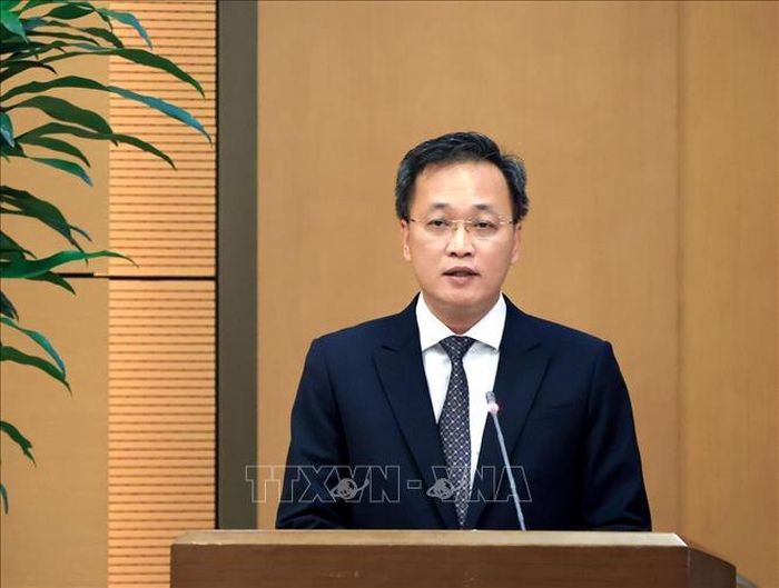Đồng chí Nguyễn Hữu Nghĩa giữ chức Chủ nhiệm Ủy ban Kiểm tra Đảng ủy Quốc hội nhiệm kỳ 2025 - 2030. Ảnh: Tuấn Anh/TTXVN