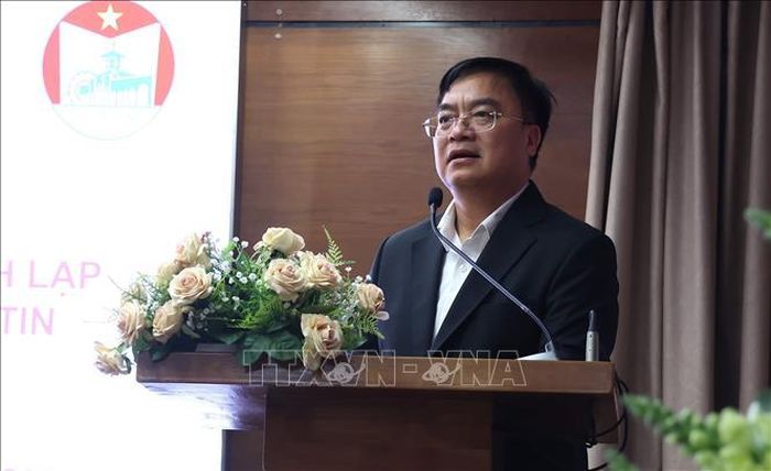 Ông Hoàng Vũ Thảnh, Giám đốc Sở Tài chính TP Hồ Chí Minh phát biểu tại buổi lễ.