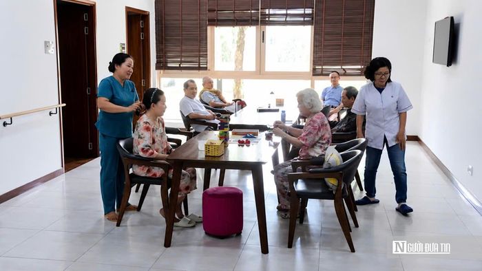 Các hoạt động chăm sóc, sinh hoạt của người cao tuổi tại Viện dưỡng lão Nam An Garden (phường Hàng Gòn, Tp.Đồng Nai).
