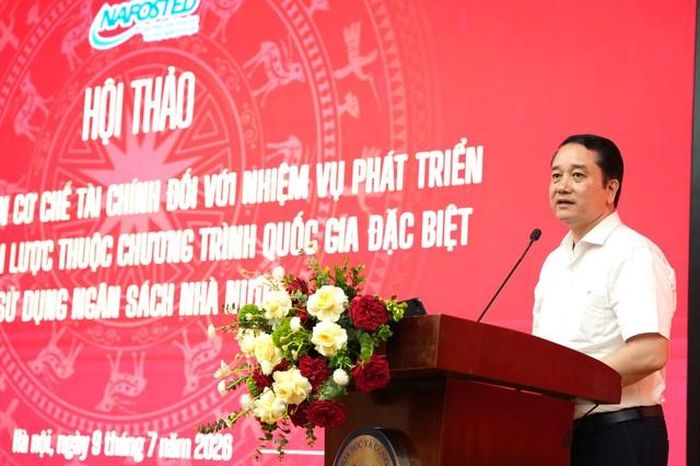 Giám đốc NAFOSTED Đào Ngọc Chiến.
