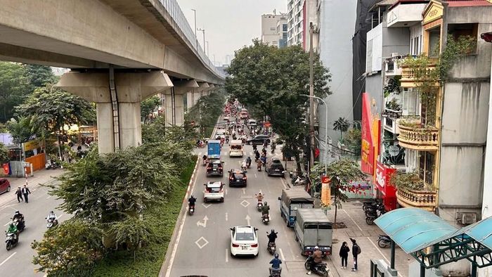 Các khu vực nằm dọc tuyến metro sẽ có điều kiện phát triển đa dạng sản phẩm hơn. Ảnh: Thu Hằng/bnews/vnanet.vn