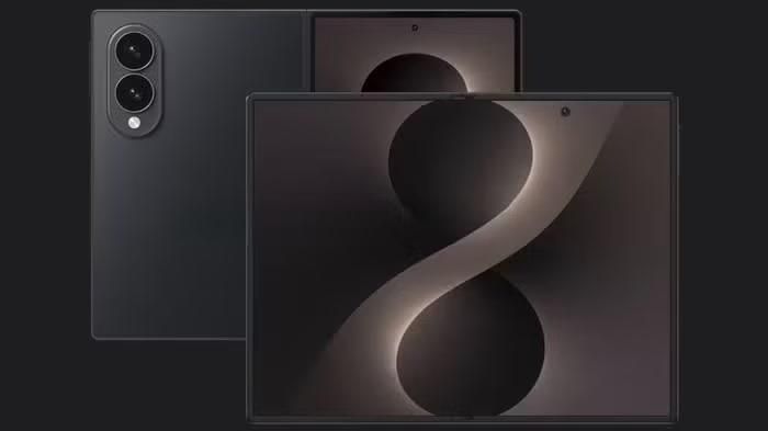 Ảnh được cho là thiết kế của mẫu Galaxy Z Fold màn hình rộng