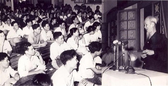 Sinh thời, Bác Hồ luôn coi trọng công tác tuyên truyền. Ảnh: Hochiminh.vn