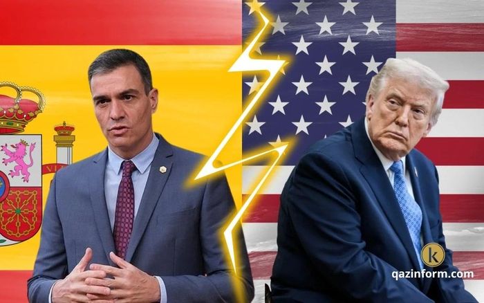 Tổng thống Mỹ Donald Trump tuyên bố dừng thương mại với Tây Ban Nha. Ảnh: Qazinform.