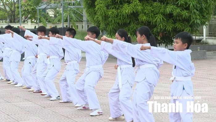 Mỗi buổi tập là thêm một bài học về tính kỷ luật.