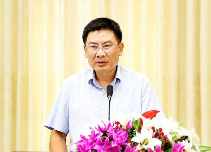 Đồng chí Nguyễn Thành Phong, Chủ tịch UBND xã Yên Định.