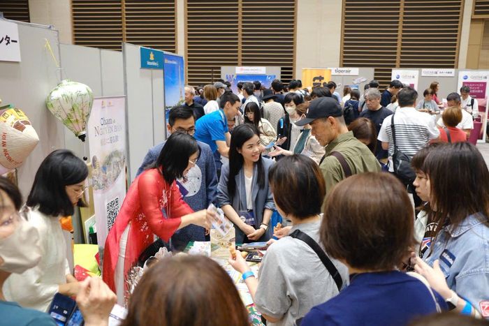 Ngành du lịch Đà Nẵng tham gia Triển lãm du lịch Tabihaku tại Umeda, Osaka 2026, Nhật Bản. Ảnh: Trung tâm Xúc tiến du lịch Đà Nẵng