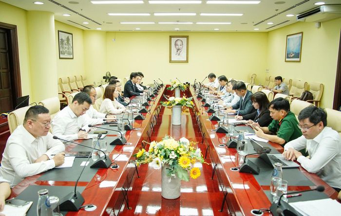 Quang cảnh buổi làm việc. Ảnh: MINH LÊ