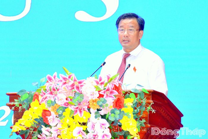Phó Chủ tịch UBND tỉnh Nguyễn Phước Thiện giải trình các nội dung đại biểu chất vấn