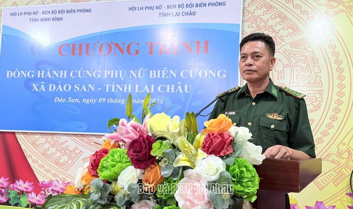 Đại tá Lê Công Thành - Phó Chính ủy Ban Chỉ huy Bộ đội Biên phòng tỉnh mong muốn thời gian tới các cơ quan, đơn vị, doanh nghiệp và nhà hảo tâm tiếp tục đồng hành, huy động thêm nhiều nguồn lực hướng về khu vực biên giới.