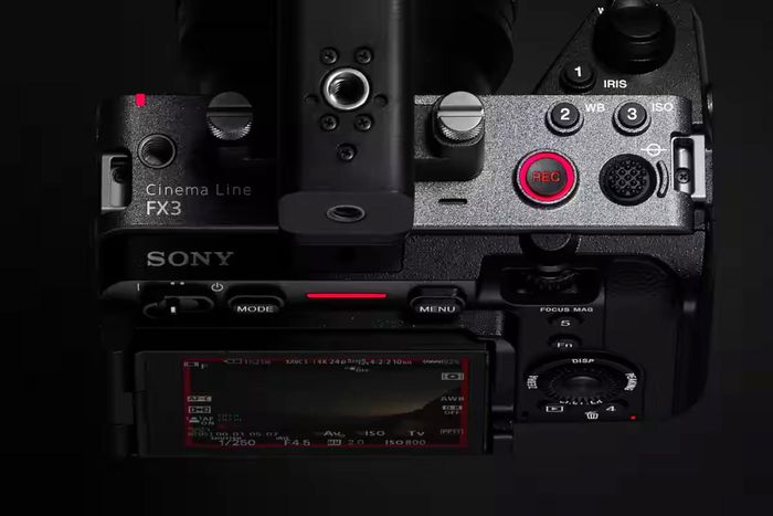 Mẫu Sony FX3 hiện tại dự kiến sẽ sớm có phiên bản kế nhiệm mang tên FX5.