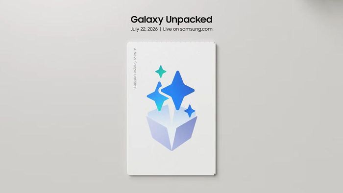 Samsung xác nhận sự kiện Galaxy Unpacked tiếp theo vào ngày 22/7