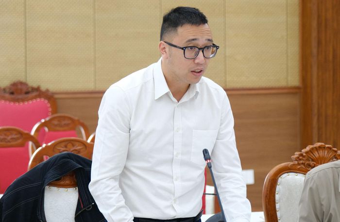 Đại diện lãnh đạo Sở Tài chính phát biểu, đóng góp ý kiến cho đồ án