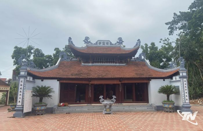 Chùa Úc Kỳ - Di tích kiến trúc nghệ thuật cấp Quốc gia được trùng tu, tôn tạo.