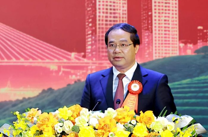Đồng chí Bí thư Tỉnh ủy Trịnh Xuân Trường phát biểu tại buổi Lễ.