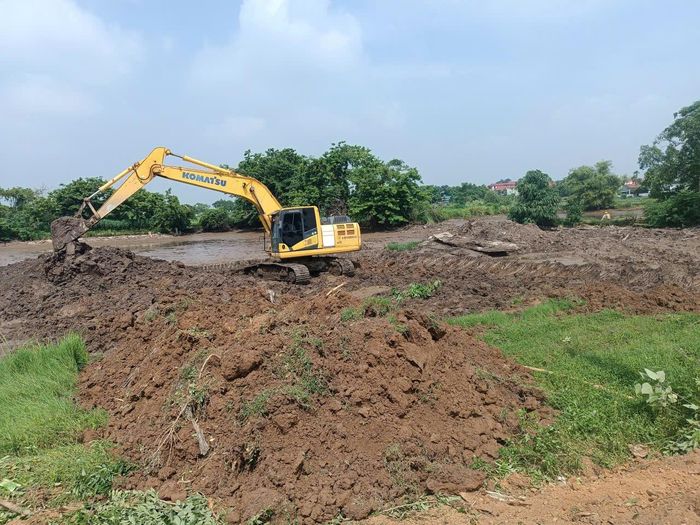 Ban Quản lý dự án xã Nguyệt Đức nỗ lực hoàn thành bàn giao mặt bằng dự án được giao đảm bảo tiến độ.