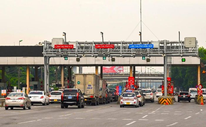 Trạm thu phí Bắc Thăng Long - Nội Bài (Ảnh minh họa).
