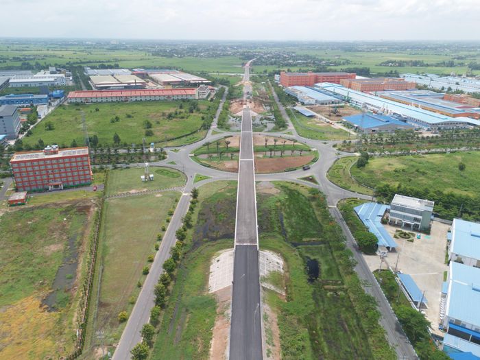 Hơn 6km tuyến qua Khu công nghiệp Thành Thành Công (phường Trảng Bàng) và phường Gia Lộc (giáp quốc lộ 22) đang được tập trung hoàn thiện.