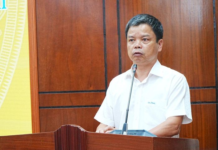 Ông Nguyễn Hữu Quế - Phó Chủ tịch UBND tỉnh, Phó Trưởng Ban Chỉ đạo 389 tỉnh Gia Lai. (Ảnh: Kim Loan)