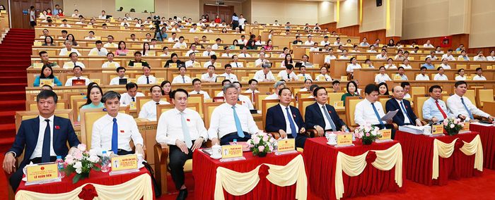 Các đại biểu tham dự kỳ họp