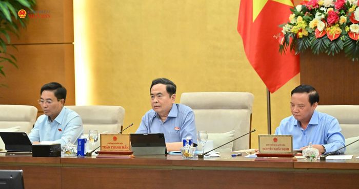 Chủ tịch Quốc hội Trần Thanh Mẫn chủ trì phiên họp