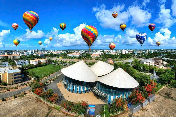 Lễ hội Khinh khí cầu dự kiến diễn ra tại phường Bạc Liêu, tỉnh Cà Mau. Ảnh minh họa: Phan Thanh Cường