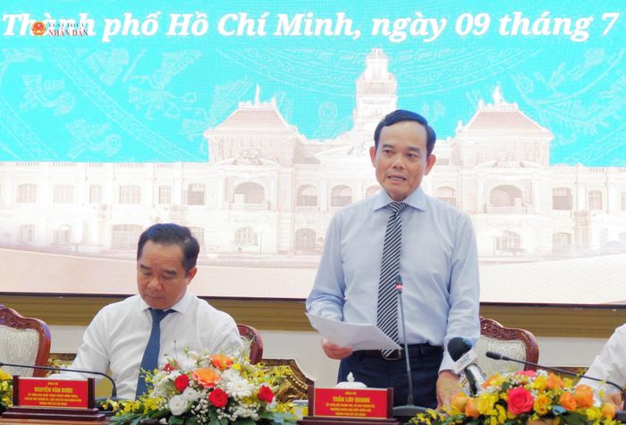 Bí thư Thành ủy TP. Hồ Chí Minh Trần Lưu Quang nhấn mạnh quy chế phối hợp phải rõ người, rõ việc