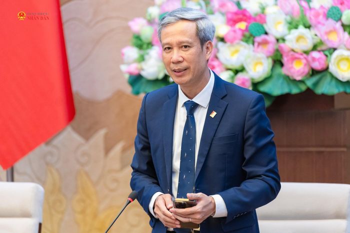 Giám đốc Đại học Bách Khoa, GS.TS Lê Anh Tuấn phát biểu