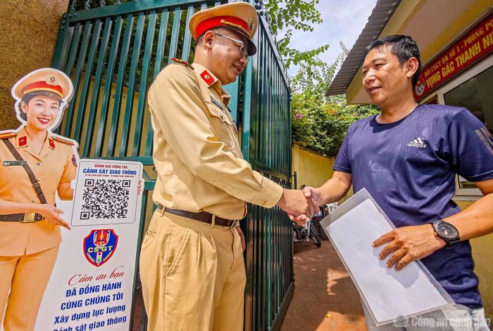 Những đánh giá tích cực thể hiện sự hài lòng của nhân dân, góp phần nâng cao chất lượng phục vụ của lực lượng CSGT.