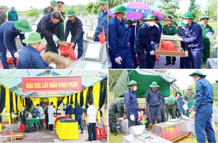 Tranh thủ mùa khô, thời tiết thuận lợi, Ban Chỉ đạo 515 tỉnh Hà Tĩnh đang đặt ra mục tiêu từ nay đến ngày 30/8/2026 sẽ hoàn tất công tác lấy mẫu ADN tại các phần mộ liệt sĩ chưa xác định thông tin để phục vụ công tác đối sánh, tìm thân nhân liệt sĩ.