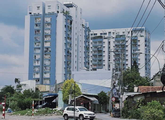 Một khu nhà ở xã hội nằm trên phường Linh Xuân, TP Hồ Chí Minh.