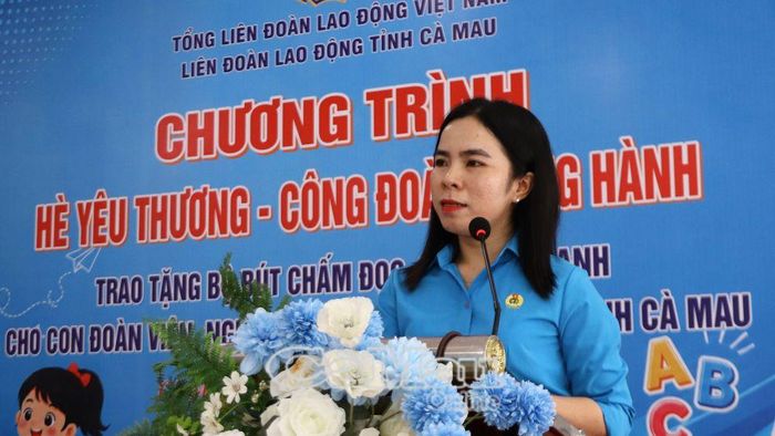 Phó Chủ tịch Thường trực Liên đoàn Lao động tỉnh Cà Mau Ngô Diễm Phúc cho biết sẽ tiếp tục nhân rộng các hoạt động chăm lo con đoàn viên, người lao động.