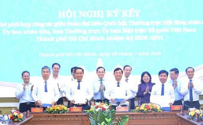 Các đơn vị ký kết quy chế