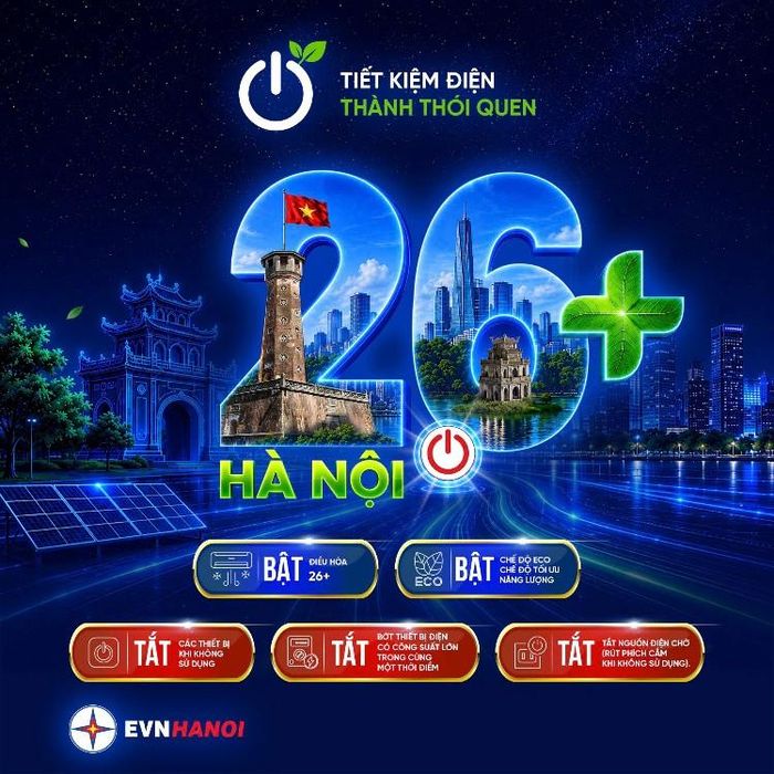 “Hai bật ba tắt” – Thói quen nhỏ, ý nghĩa lớn.
