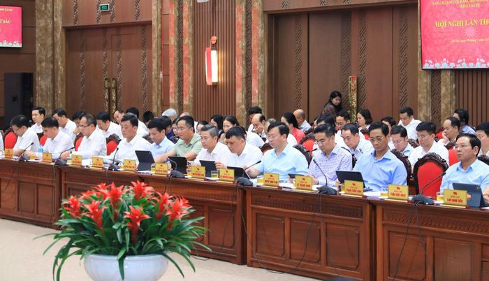 Các đại biểu dự hội nghị. Ảnh: Thành Thái