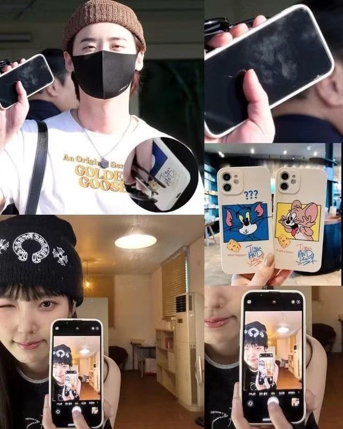 Ốp lưng đôi cực nhí nhảnh của IU - Lee Jong Suk đã đủ khiến fan "mềm tim".