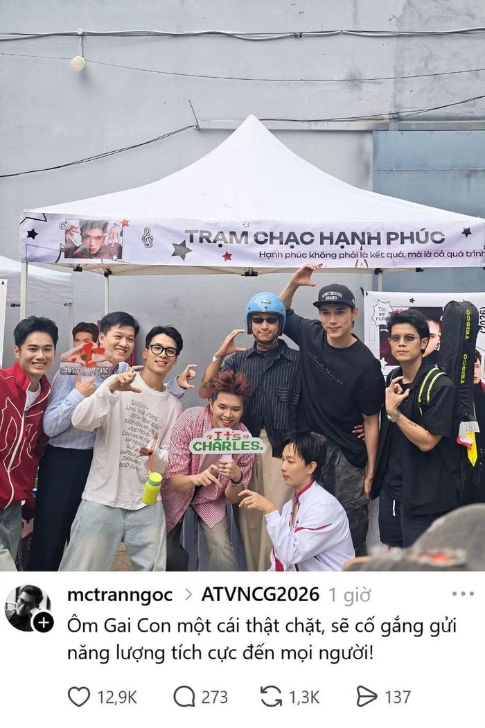 "Anh Tài thứ 35" - MC Trần Ngọc cũng gửi những lời nhắn nhủ đến Gai Con.