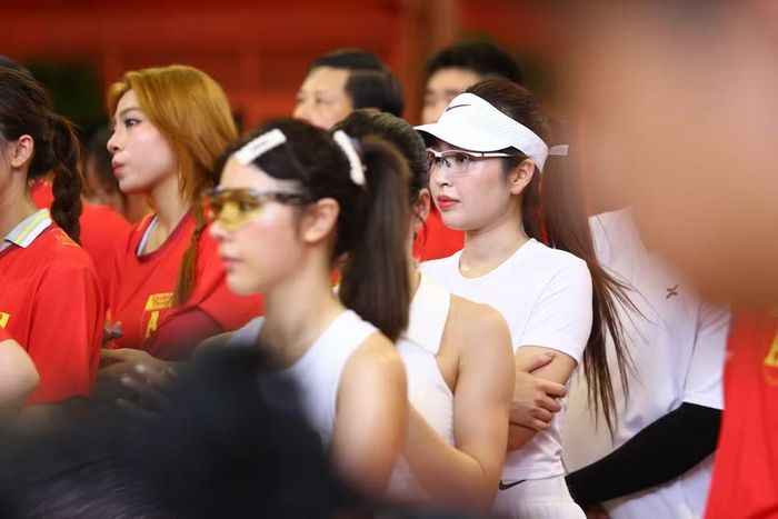 Vóc dáng chuẩn thể thao, khỏe khoắn giúp các tay vợt nữ tự tin tỏa sáng và thu hút mọi ống kính máy ảnh