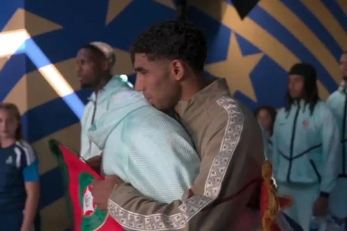 Mbappe và Hakimi có mối quan hệ thân thiết.