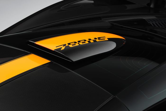  Riêng phiên bản coupe, xe được bổ sung hốc hút gió trên mui, bên cạnh các gói trang bị sợi carbon lộ thiên, bộ mâm forged siêu nhẹ với cơ cấu khóa trung tâm, các chi tiết sơn đen bóng kết hợp cùng bộ tem đặc trưng... 
