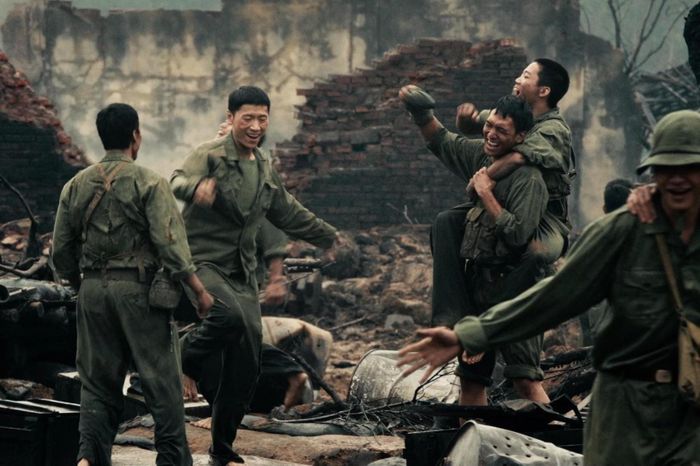  Bộ phim Mưa đỏ lấy bối cảnh chính ở Thành cổ Quảng Trị năm 1972. Ảnh: NSX. 