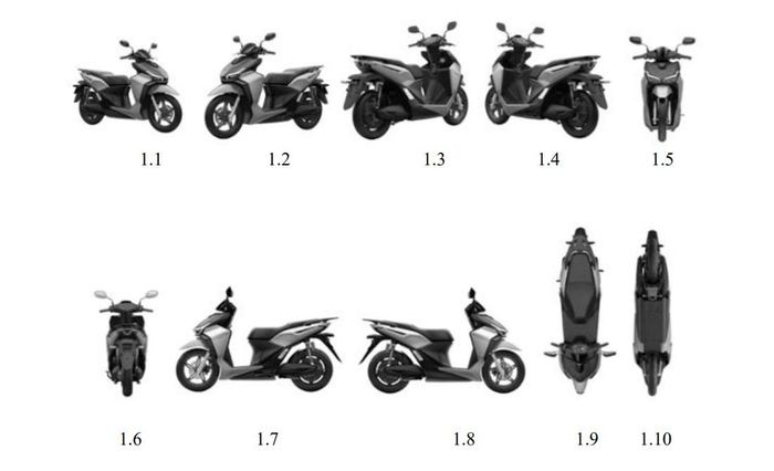  Thiết kế tương tự mẫu xe từng xuất hiện trên công báo sở hữu công nghiệp. Ảnh: IP Vietnam. 