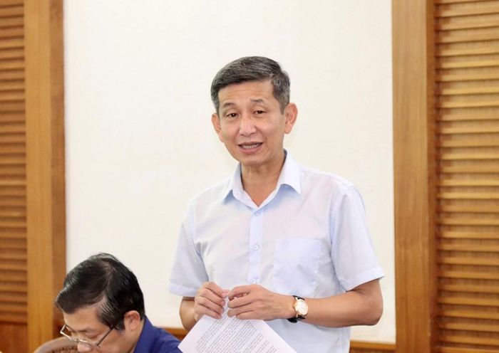 Cục trưởng Cục Thể dục thể thao Việt Nam Nguyễn Danh Hoàng Việt phát biểu