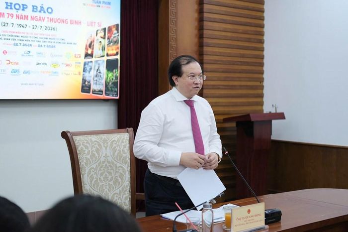 Thứ trưởng Tạ Quang Đông phát biểu tại họp báo